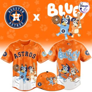 Houston Astros x Bluey Night Limited Edition Baseball Jersey