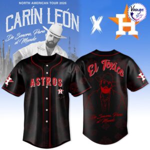 Houston Astros x De Sonora Para El Mundo North American Tour 2026 Baseball Jersey