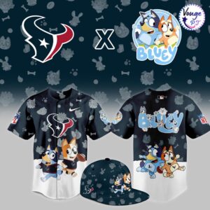 Houston Texans x Bluey Night Limited Edition Jersey