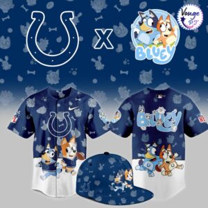 Indianapolis Colts x Bluey Night Limited Edition Jersey