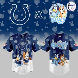 Indianapolis Colts x Bluey Night Limited Edition Jersey 2