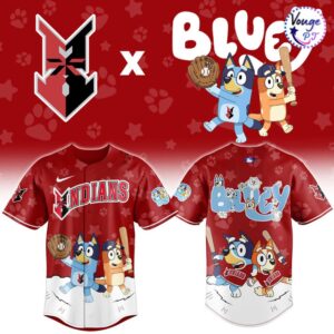 Indianapolis Indians x Bluey Night Limited Edition Baseball Jersey 2