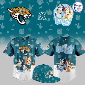 Jacksonville Jaguars x Bluey Night Limited Edition Jersey