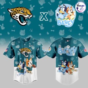 Jacksonville Jaguars x Bluey Night Limited Edition Jersey 2
