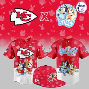 Kansas City Chiefs x Bluey Night Limited Edition Jersey