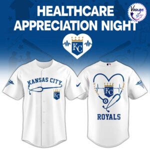 Kansas City Royals Healthcare Appreciation Night Baseball Jersey 2