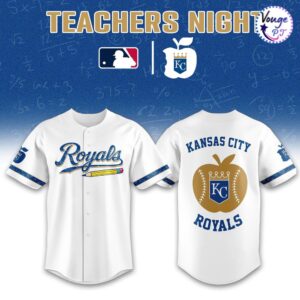 Kansas City Royals Teacher Appreciation Night Baseball Jersey 2