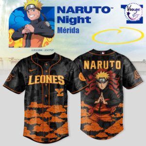 Leones de Yucatán x Naruto Night 2026 Baseball Jersey