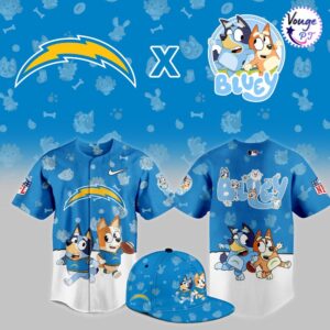 Los Angeles Chargers x Bluey Night Limited Edition Jersey