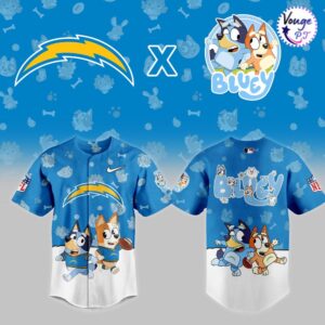 Los Angeles Chargers x Bluey Night Limited Edition Jersey 2