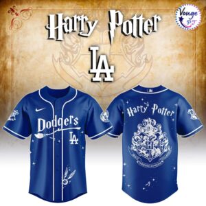 Los Angeles Dodger x Harry Potter Hogwarts Baseball Jersey 1