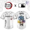 Boston Red Sox Demon Slayer Pokemon Baseball Jersey