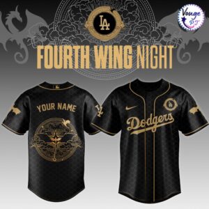Los Angeles Dodgers Fourth Wing Night Baseball Jersey