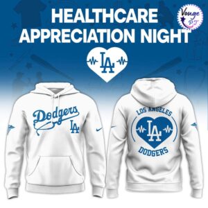 Los Angeles Dodgers Healthcare Appreciation Night Hoodie 2