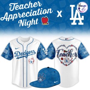 Los Angeles Dodgers Teacher Appreciation Night Baseball Jersey