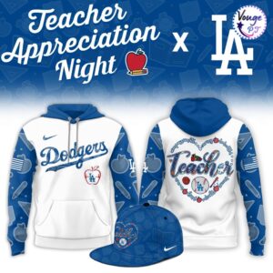 Los Angeles Dodgers Teacher Appreciation Night Hoodie