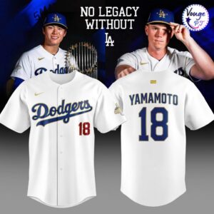 Los Angeles Dodgers Yoshinobu Yamamoto 2026 Gold Baseball Jersey
