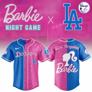 Los Angeles Dodgers x Barbie Night 2026 Limited Editions Jersey