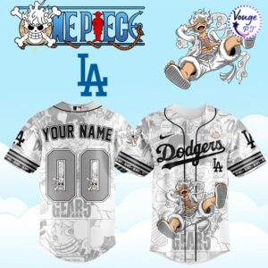 Los Angeles Dodgers x One Piece 2026 Baseball Jersey