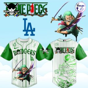 Los Angeles Dodgers x One Piece 2026 Limited Edition Baseball Jersey 3