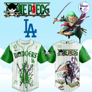 Los Angeles Dodgers x One Piece 2026 Limited Edition Baseball Jersey 4