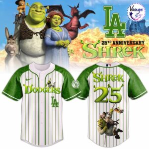 Los Angeles Dodgers x Shrek 25th Anniversary Limited Jersey