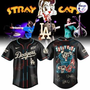Los Angeles Dodgers x Stray Cats US Tour 2026 Jersey