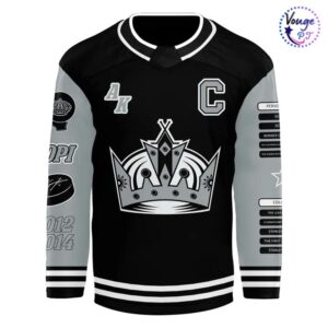 Los Angeles Kings Anze Kopitar Legacy Night Hockey Jersey 2