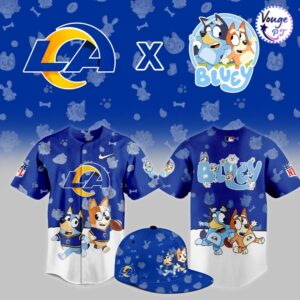 Los Angeles Rams x Bluey Night Limited Edition Jersey