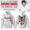 Tennessee Titans x Bruno Mars – The Romantic Tour 2026 Hoodie