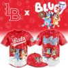 Memphis Redbirds x Bluey Night Limited Edition Baseball Jersey