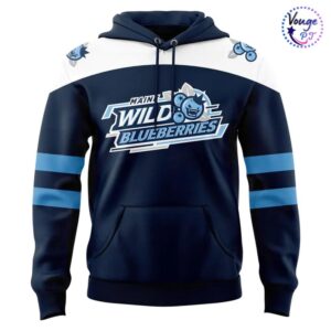 Maine Mariners Wild Blueberries 2026 Hoodie 2