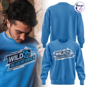Maine Mariners Wild Blueberries 2026 Sweatshirt