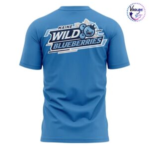 Maine Mariners Wild Blueberries 2026 T shirt 3