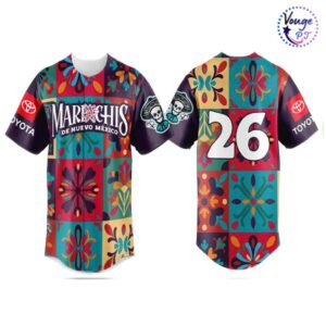 Mariachis de Nuevo México Baseball Jersey 2