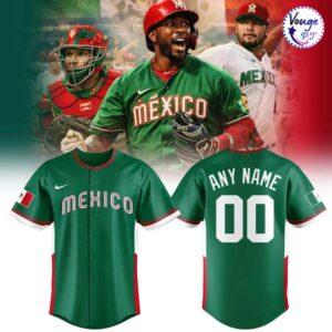 Mexico Baseball 2026 World Baseball Classic Edition Jersey 1