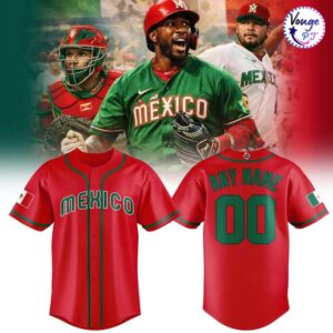 Mexico Baseball 2026 World Baseball Classic Edition Jersey 2