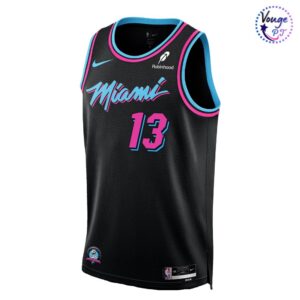 Miami Heat x Bam Adebayo Original Vice Swingman Signed Basketball Jersey 2