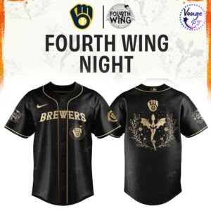 Milwaukee Brewers Fourth Wing Night Limited Jersey 2