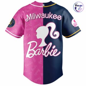 Milwaukee Brewers x x Barbie Night 2026 Limited Editions Jersey 3
