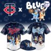 Chicago Cubs x Bluey Night Limited Edition Baseball Jersey