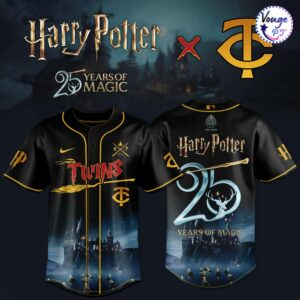 Minnesota Twins x Harry Potter – 25 Years of Magic Baseball Jersey