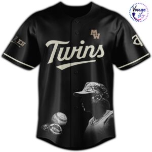 Minnesota Twins x Morgan Wallen Still The Problem Tour Baseball Jersey 2