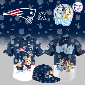 New England Patriots x Bluey Night Limited Edition Jersey