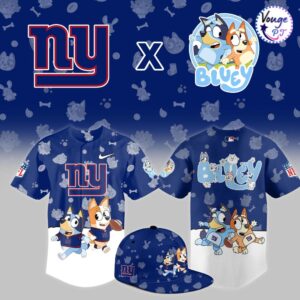 New York Giants x Bluey Night Limited Edition Jersey