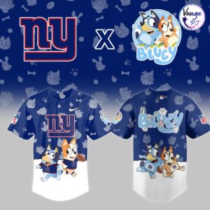 New York Giants x Bluey Night Limited Edition Jersey 2