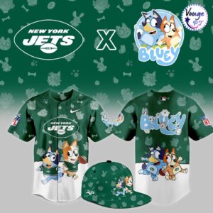 New York Jets x Bluey Night Limited Edition Jersey