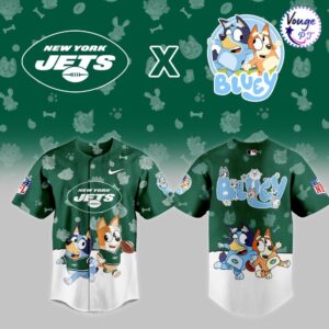 New York Jets x Bluey Night Limited Edition Jersey 2