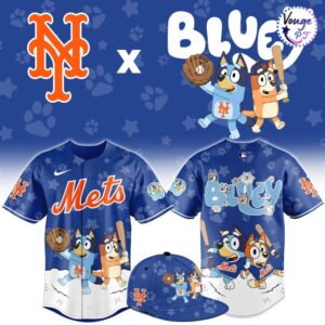 New York Mets x Bluey Night Limited Edition Baseball Jersey