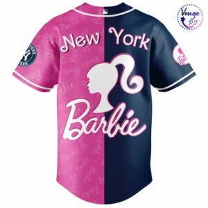 New York Yankees x Barbie Night 2026 Limited Editions Jersey 3